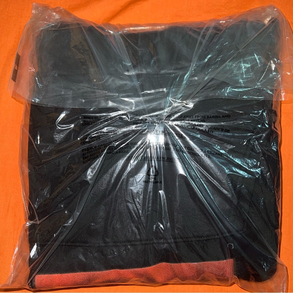 Denim tears crown made of cotton hoodie, size large